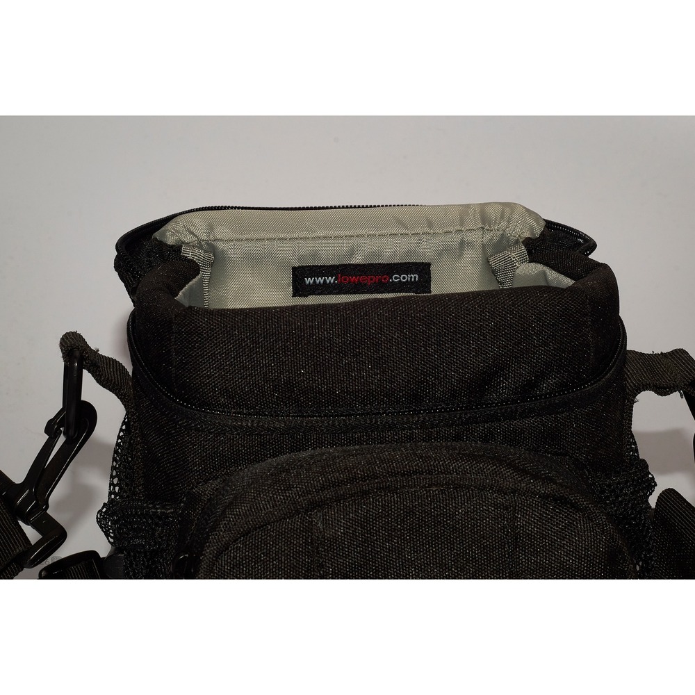 Lowepro EX 120 Camera Bag Unisex Small Black Excellent Padded Shoulder Strap - Picture 2 of 4